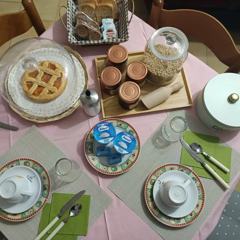 La colazione a buffet a Madonna di Fornelli